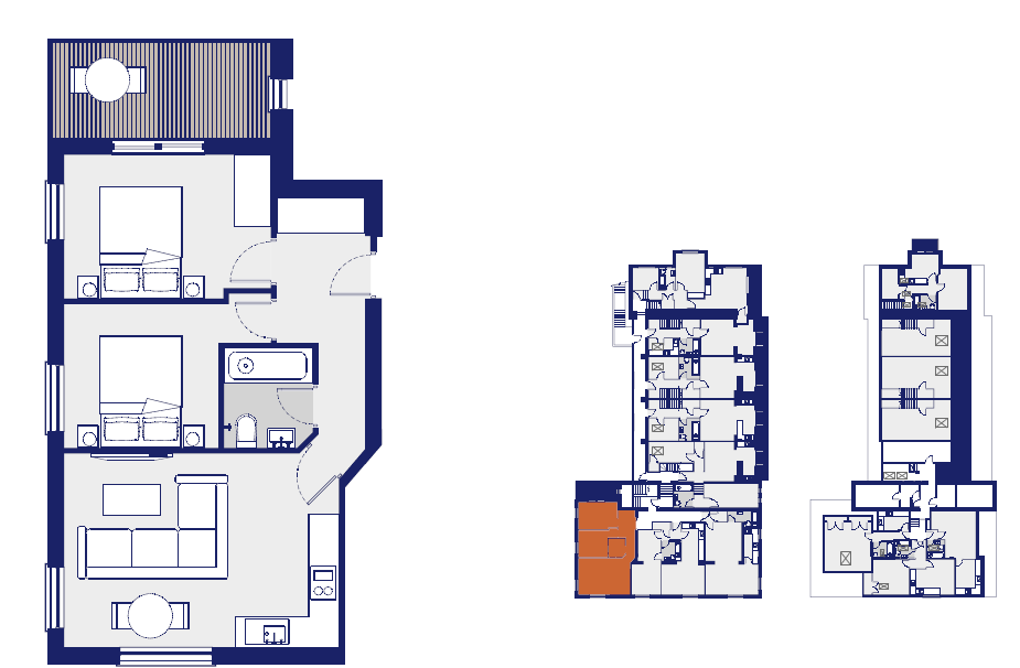 Apartment 3, The Pinewood, Laburnum Road, Douglas Floorplan