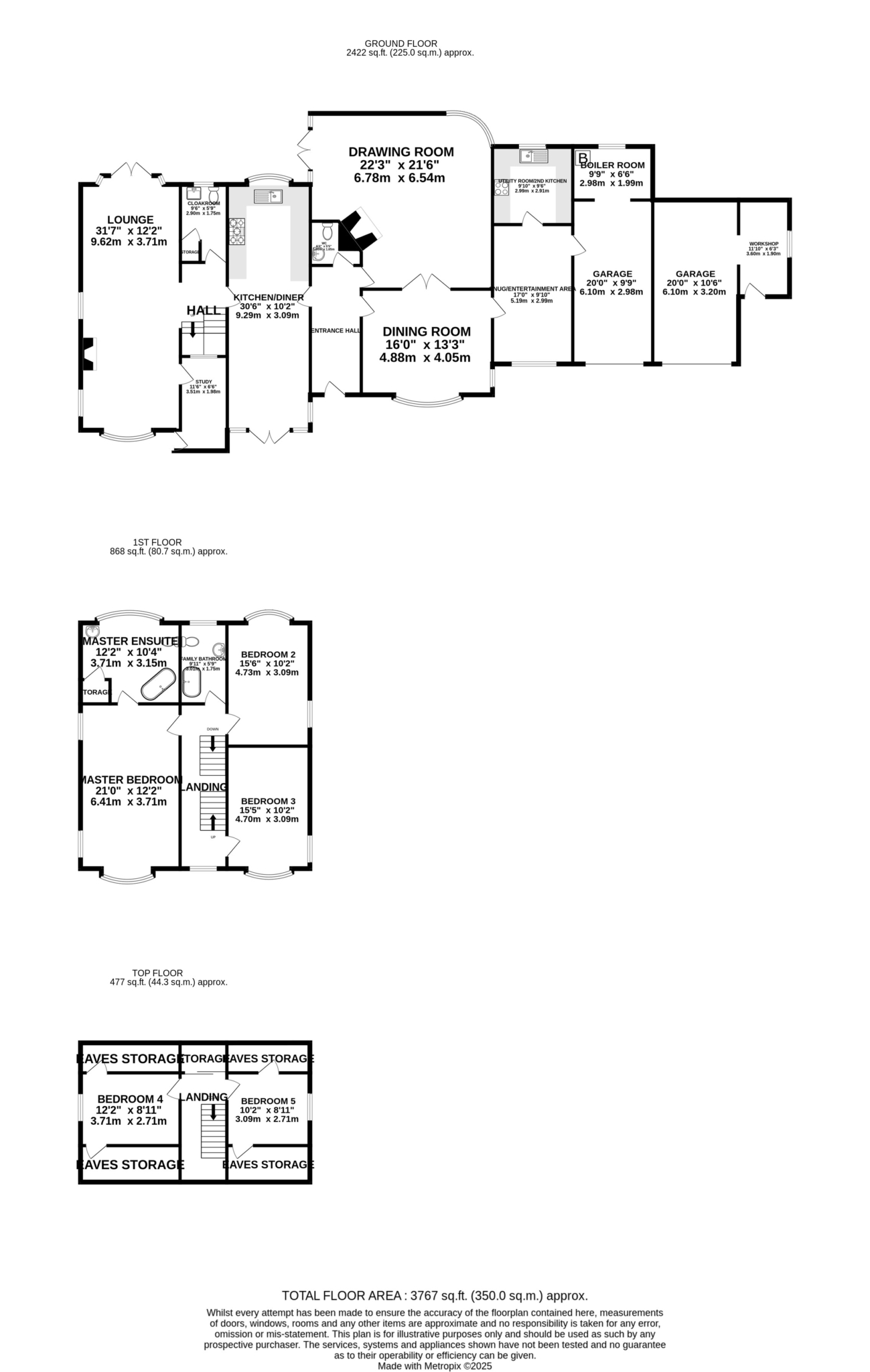 Keilthustag Lodge, Smeale Floorplan